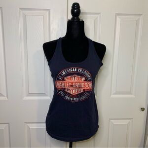 Harley-Davidson Navy Graphic Tank Top